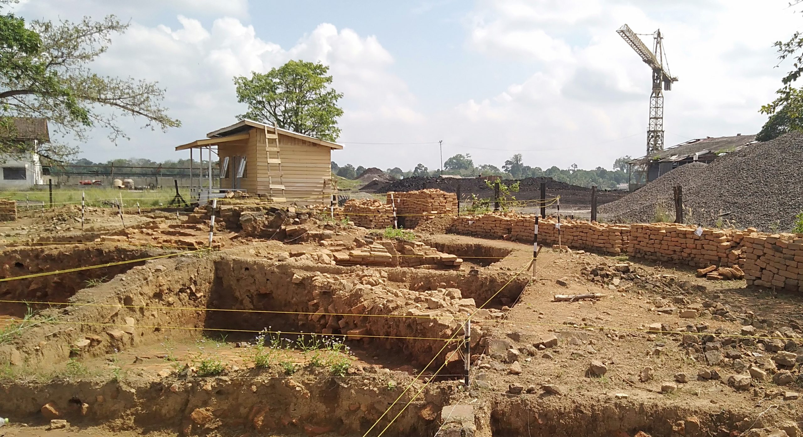 Candi Teluk I di Kawasan Cagar Budaya Muarajambi