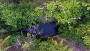 Telaga Karst di Kepulauan Aru
