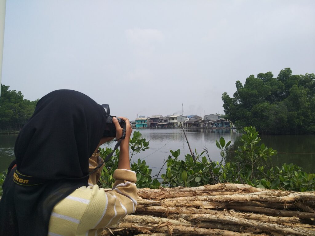 jurnalis meliput polusi udara