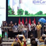 President Joko Widodo at the IDX Carbon launch