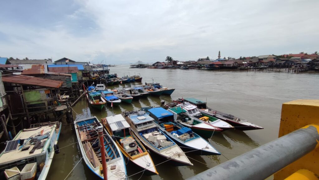 Kapal nelayan Teluk Balikpapan
