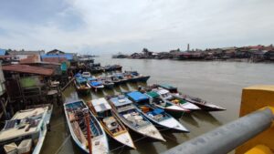 Kapal nelayan Teluk Balikpapan