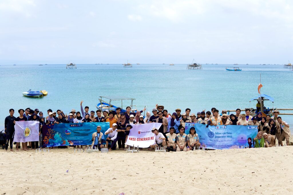 Agenda Blue Carbon Youth Summit yang diselenggarakan di Sukabumi, 12 November 2023. (Foto: Ocean Young Guards)