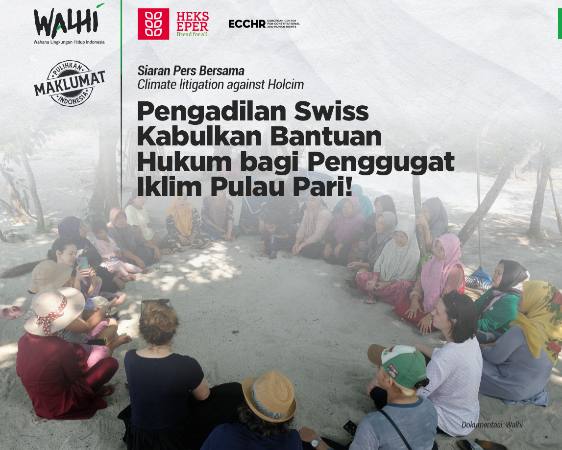 krisis iklim pulau pari