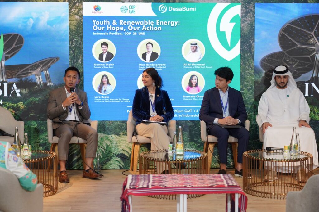 anak muda Indonesia di COP28 Dubai