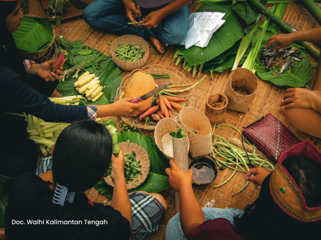 Dalam jiwa masyarakat Desa Riam Tinggi, hutan adalah identitas yang mengikat kehidupan dan budaya. Mereka berhak atas hutan.