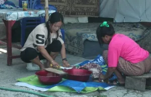 Gita Pertiwi mengajak tidak melupakan komunitas pemulung