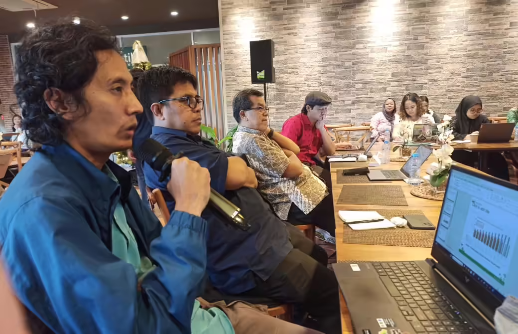 Diskusi tentang proyek transisi energi berkeadilan. (JETP Indonesia)