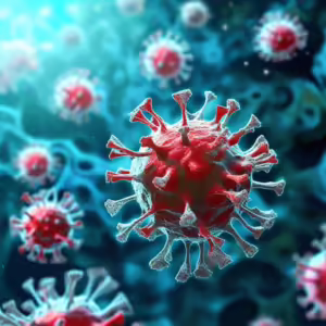 Ilustrasi HMPV. (myninja.ai)