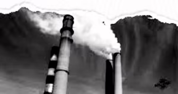 Cerobong PLTU Batu Bara. (WALHI)