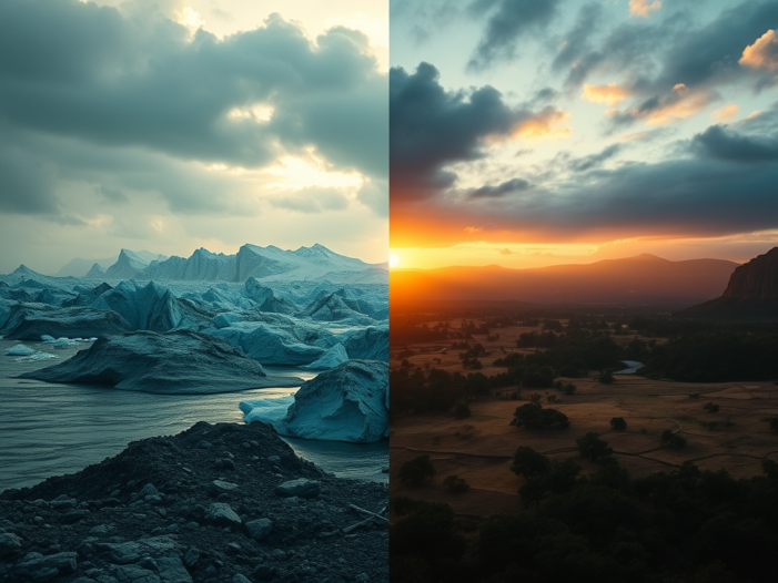 ilustrasi krisis iklim perubahan iklim