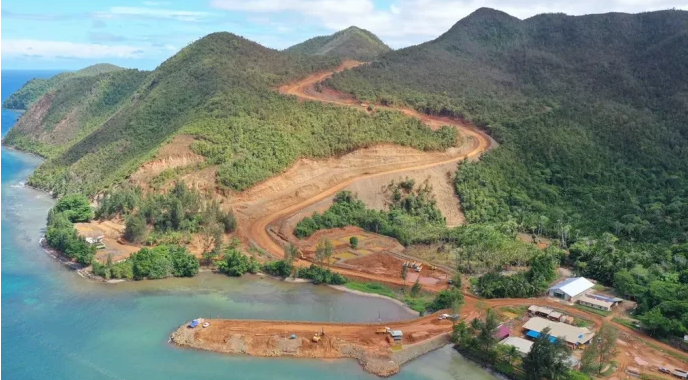 Pulau Gag Raja Ampat. (Sumber: WALHI)