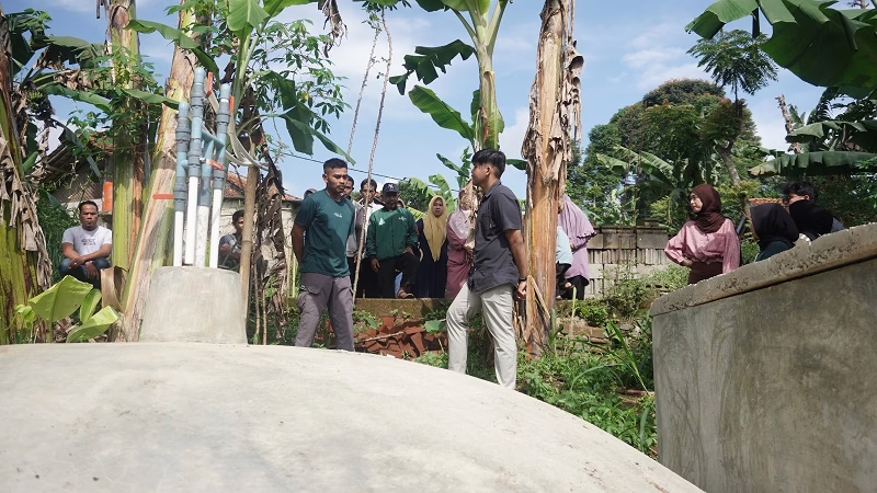 Biogas dari ampas kopi. (Enter Nusantara)