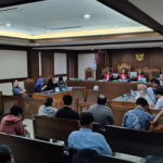 Dokumentasi sidang saksi ahli yang menghadirkan Dr. Anna Suraya, Sp.OK sebagai ahli toksikologi okupasi di PN Jakarta Pusat, 15 September 2025. (Foto: Lion Indonesia)