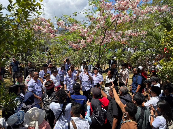 Pertemuan Nasional Lingkungan Hidup (PNLH) XIV yang tengah digelar di Kota Waingapu, Sumba Timur, Nusa Tenggara Timur (NTT), pada 17–24 September 2025. (Sumber: Walhi)