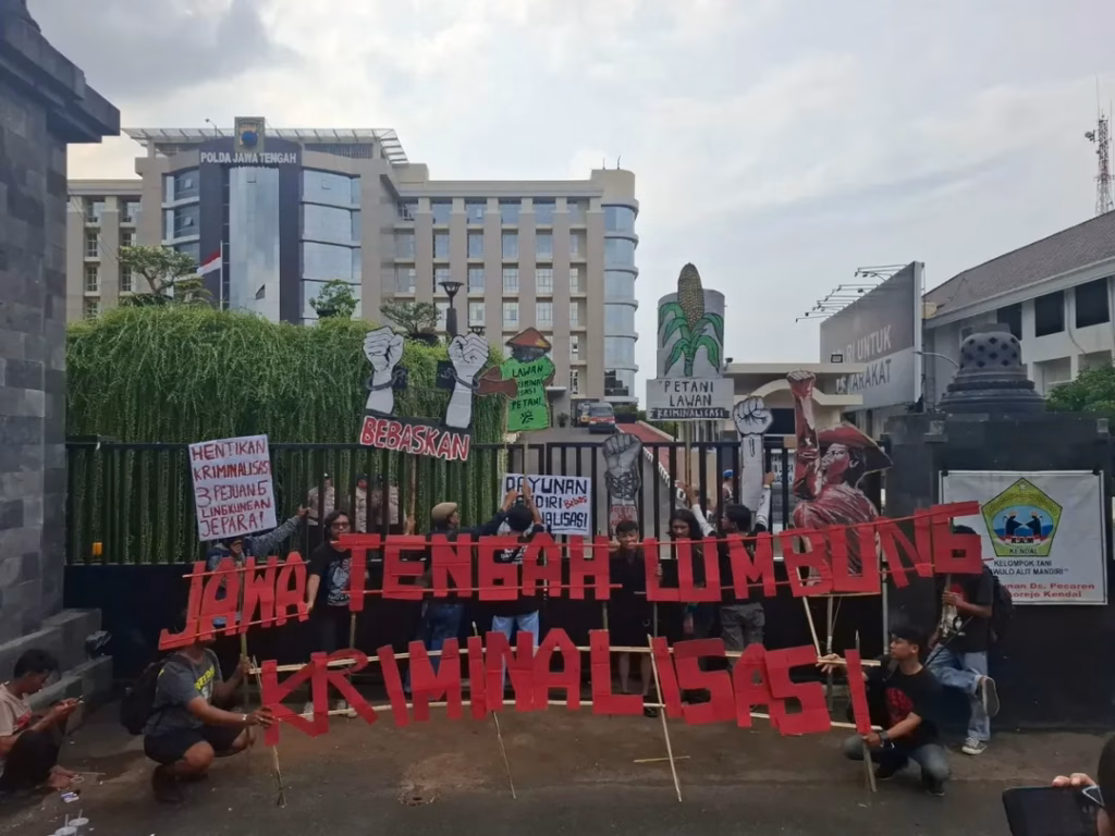 Kriminalisasi sembilan pembela lingkungan di Jantung Jawa